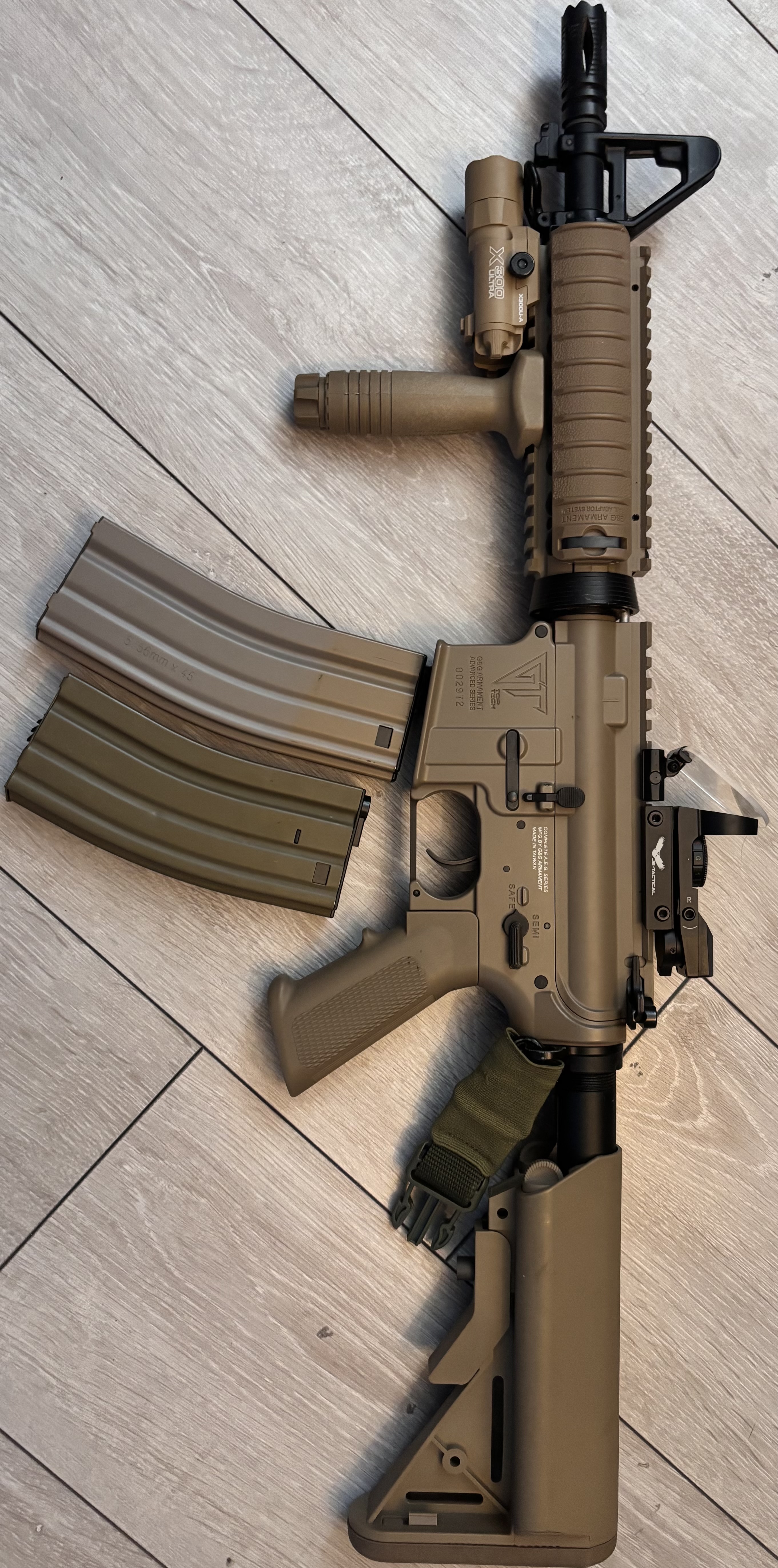 LOT AIRSOFT COMPLET