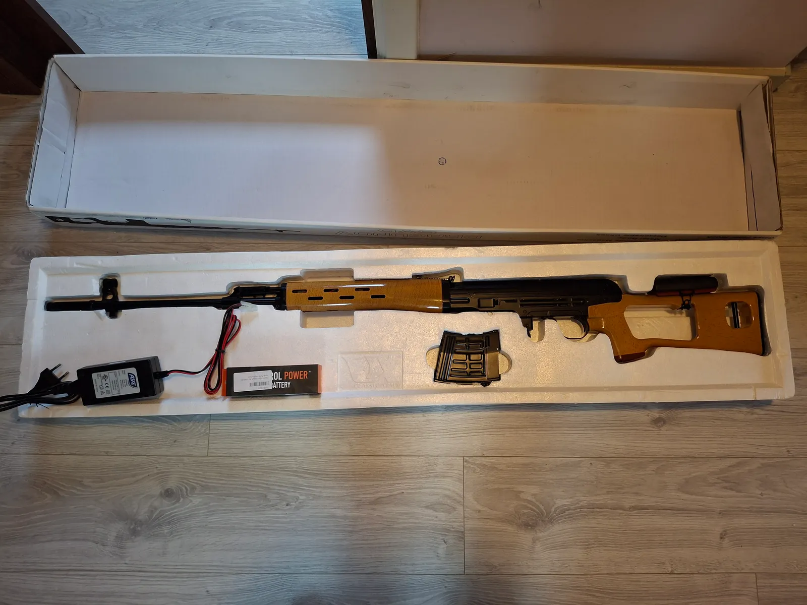 Dragunov SVD sniper AEG tout metal 393 fps
